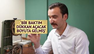 Hobi olarak alıp satıyordu! &Uuml;retime başladı, at&ouml;lye bile kurdu