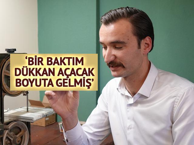 Hobi olarak alıp satıyordu! &Uuml;retime başladı, at&ouml;lye bile kurdu