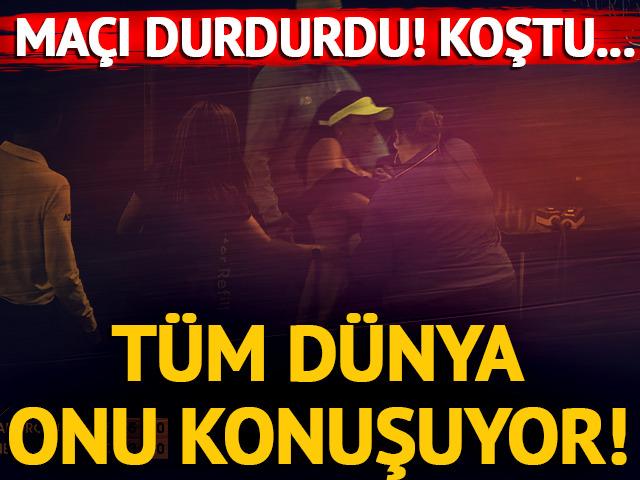 T&uuml;m d&uuml;nya Zeynep S&ouml;znmez'i konuşuyor! Hemen yardıma koştu...