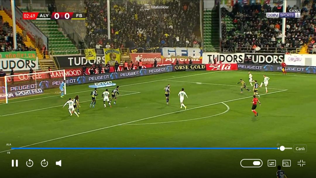 Alanyaspor-Fenerbah&ccedil;e ma&ccedil;ı S&uuml;per Lig de bu sezonun ilkini yaşattı! 1