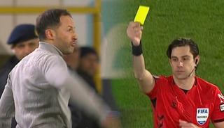 Tedesco hakem Mehmet T&uuml;rkmen'e resmen &ccedil;ıldırdı! Ceketini fırlattı...