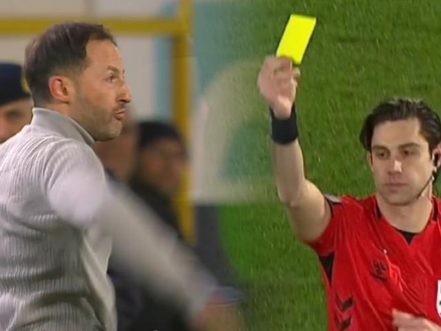 Tedesco hakem Mehmet T&uuml;rkmen'e resmen &ccedil;ıldırdı! Ceketini fırlattı...