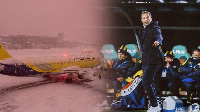 Fenerbahçe hava şartları sebebiyle Alanya'da mahsur kaldı!