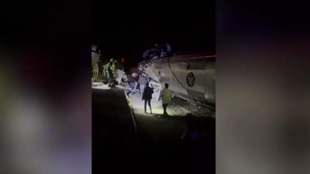 İspanya da iki hızlı tren raydan &ccedil;ıktı! 21 kişi hayatını kaybetti 1