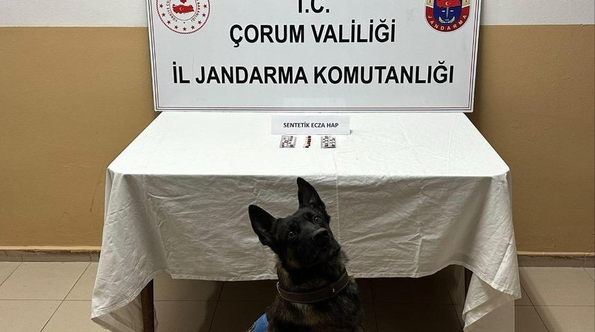 &Ccedil;orum&rsquo;da uyuşturucu hapla yakalanan 3 kişi g&ouml;zaltına alındı