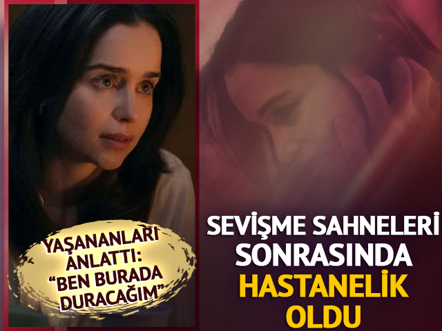 Emilia Clarke setinde talihsiz kaza: &ldquo;Ponies&rdquo; &ccedil;ekimlerinde kaburgasını kırdı