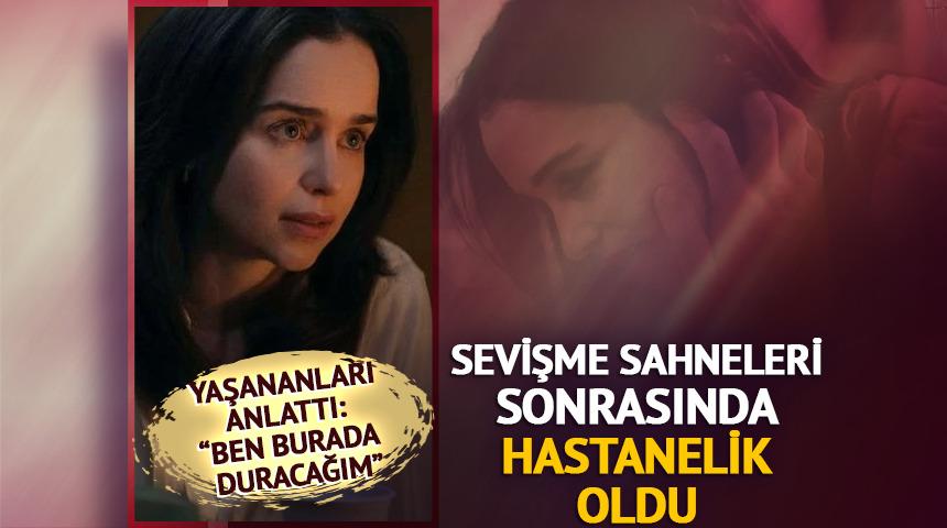 Sevişme sahnesi hastanelik etti! &Uuml;nl&uuml; oyuncu o sahneyi anlattı