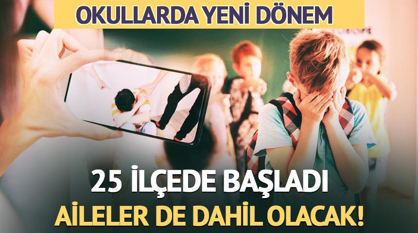 Akran zorbalığıyla m&uuml;cadele başladı: Yeni sistem yaygınlaşacak!
