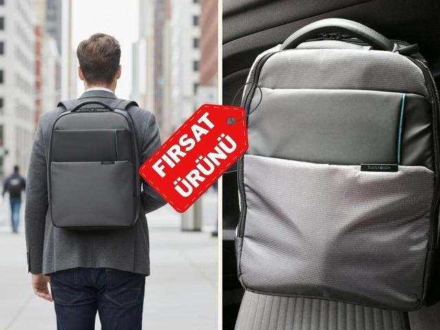 SAMSONITE sırt &ccedil;antasında kısa s&uuml;reliğine indirim başladı!