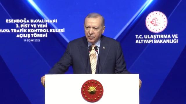 Cumhurbaşkanı Erdoğan açılışta muhalefete yüklendi! Vatandaşı mafya misali haraca bağladılar