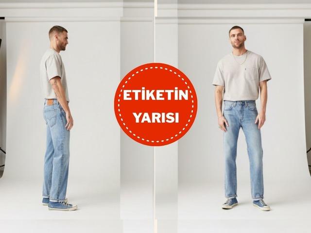 Selvedge denim kalitesi: Levi's pantolonda 1946 TL indirim var