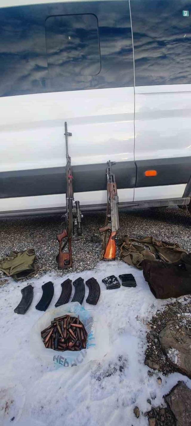 Batman&rsquo;da uzun namlulu silah ve m&uuml;himmat ele ge&ccedil;irildi 2