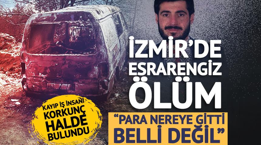 İzmir&rsquo;de esrarengiz &ouml;l&uuml;m