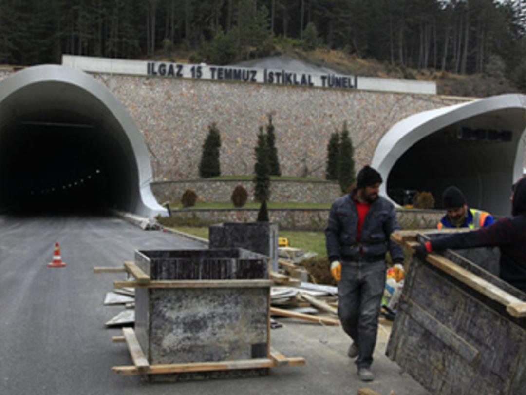 Ilgaz 15 Temmuz İstiklal T&uuml;neli yıl sonu a&ccedil;ılacak