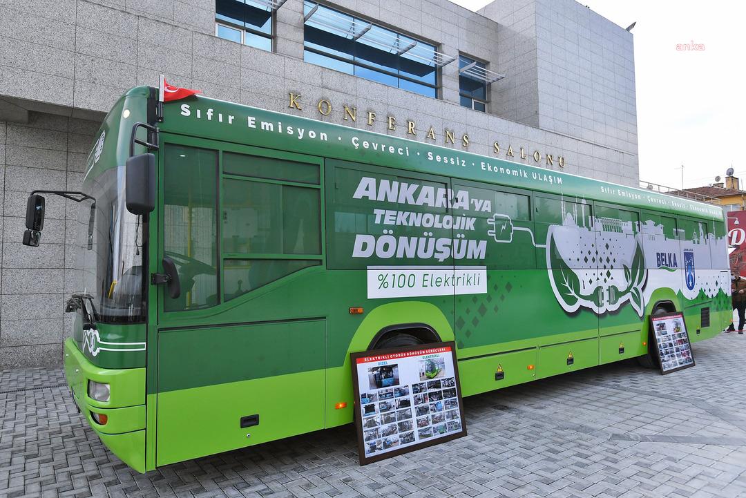 Ankara B&uuml;y&uuml;kşehir Belediyesi bin adet elektrikli otob&uuml;s alacak 1
