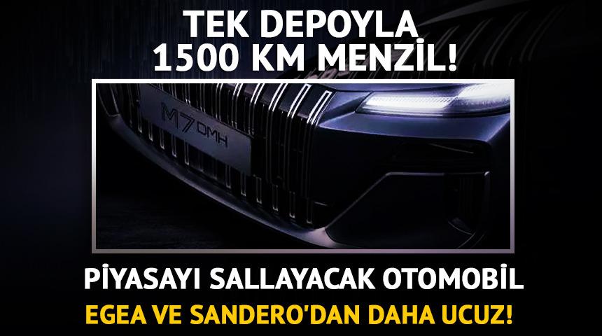 Piyasayı sallayacak otomobil! 1500 km menzil sunuyor