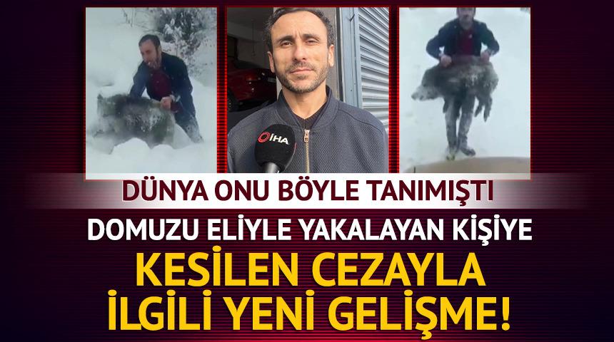 D&uuml;nyanın onu eliyle domuz yakalamasından tanımıştı! O ismin cezasıyla ilgili yeni gelişme