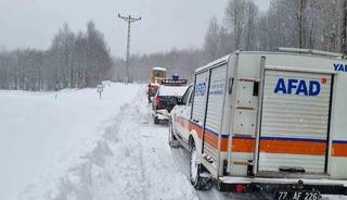 Yalova&rsquo;da yaylada mahsur kalan 5 kişi kurtarıldı