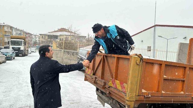 Battalgazi&rsquo;de kar teyakkuzu 1