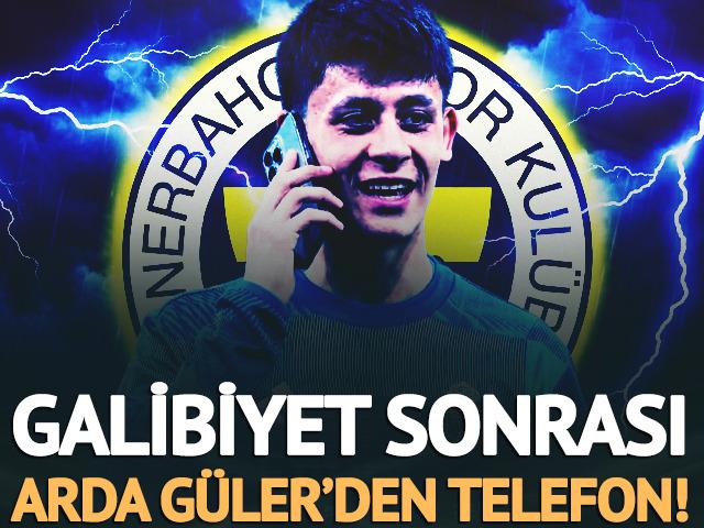 Arda G&uuml;ler'den Fenerbah&ccedil;e'ye telefon! Paylaşıma &ouml;yle bir yorum yaptı ki...