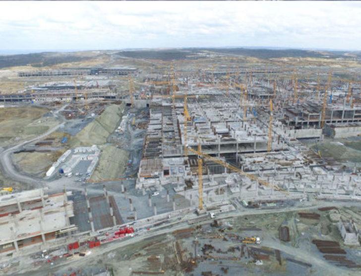 Üçüncü havalimanının yüzde 38'i tamamlandı G3