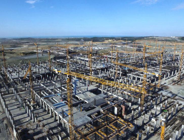 Üçüncü havalimanının yüzde 38'i tamamlandı G5