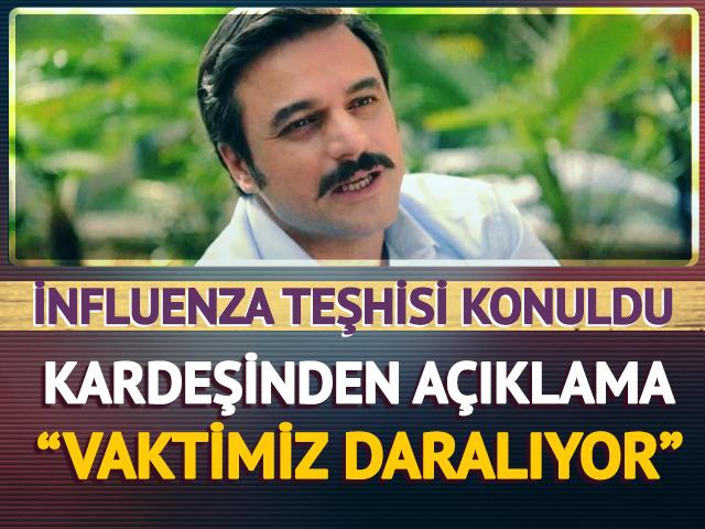 Ufuk &Ouml;zkan'ın sağlık durumuyla ilgili a&ccedil;ıklama! Umut &Ouml;zkan: "İnfluenza teşhisi konuldu, vaktimiz daralıyor"