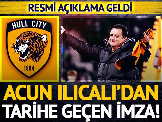 Acun Ilıcalı'nın Hull City'sinde tarihe ge&ccedil;en transfer!