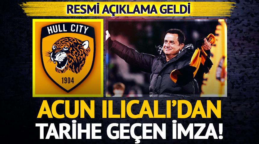 Acun Ilıcalı'nın Hull City'sinde tarihe ge&ccedil;en transfer!