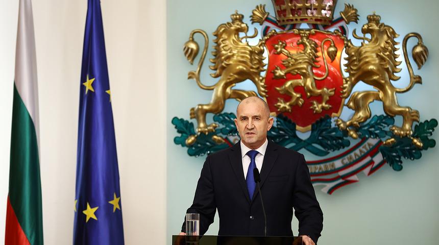 Bulgaristan Cumhurbaşkanı Radev'den istifa kararı