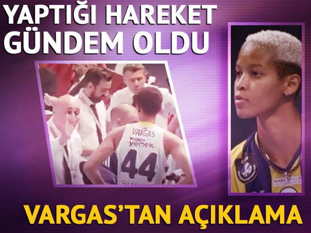 Vargas'a yaptığı hareket g&uuml;ndem oldu! A&ccedil;ıklama geldi: "Tamamen..."