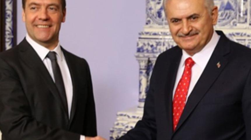 Yıldırım ve Medvedev'den ortak açıklama