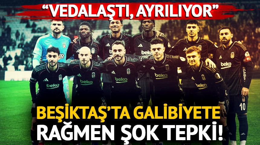 Dolmabah&ccedil;e'de şok protesto! Beşiktaş trib&uuml;nleri "İstifa" sesleriyle inledi: Yıldız golc&uuml; takıma veda etti