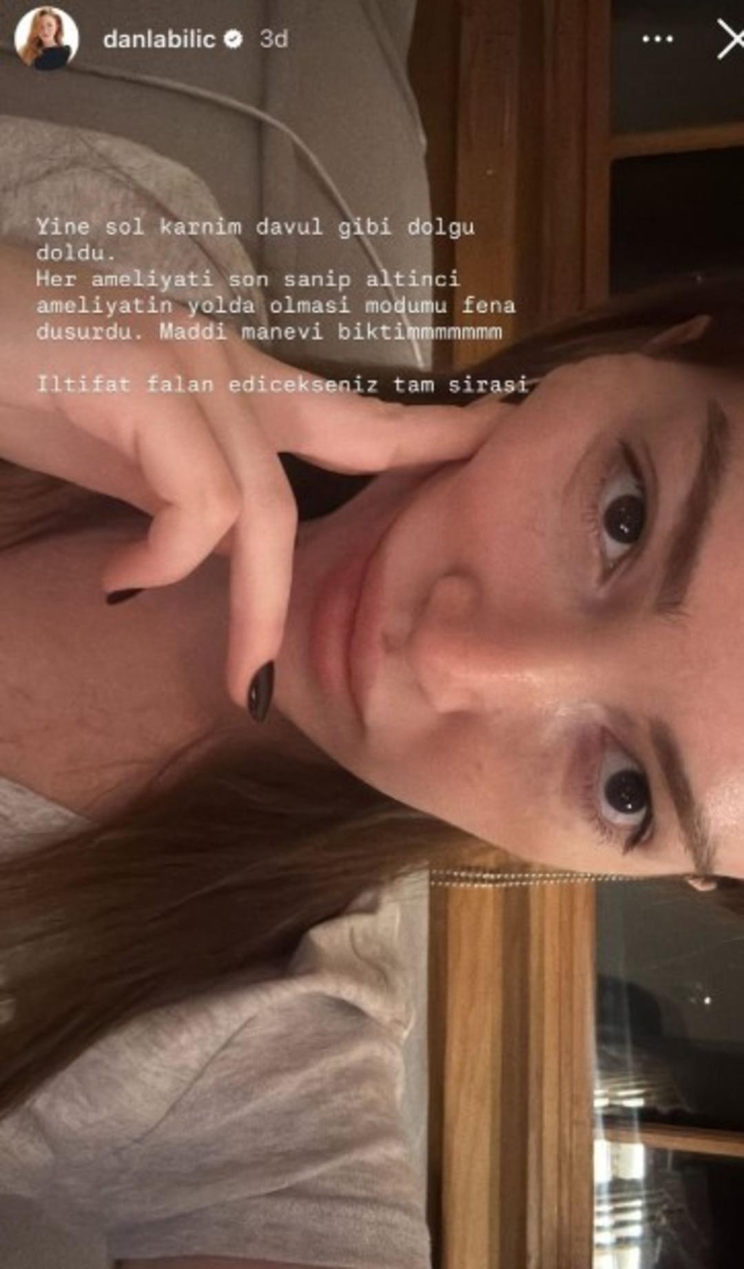 V&uuml;cudundan kilolarla dolgu &ccedil;ıkarttırdı! Danla Bilic bir kez daha ameliyat olacak 3