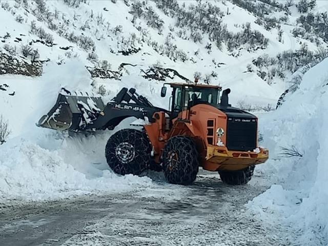 Y&uuml;ksekova-Şemdinli kara yolu tipi nedeniyle ulaşıma kapatıldı