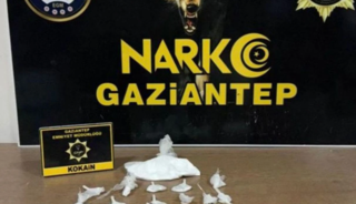 Gaziantep&rsquo;te 198 gram kokain ele ge&ccedil;irildi