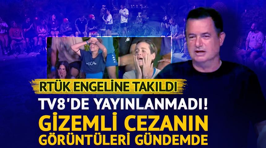 RT&Uuml;K engeline takıldı TV8'de yayınlanmadı! Ceza g&ouml;r&uuml;nt&uuml;leri g&uuml;ndemde 