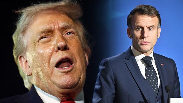 Trump, Macron'u şarap ve şampanyalarla tehdit etti: Fransa'yı ayağa kaldıracak sözler