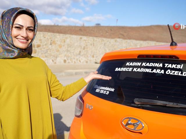 Sadece kadınlara &ouml;zel: "Taksici abla" 