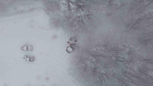 Lapa lapa kar altında adrenalin dolu yolculuk 2