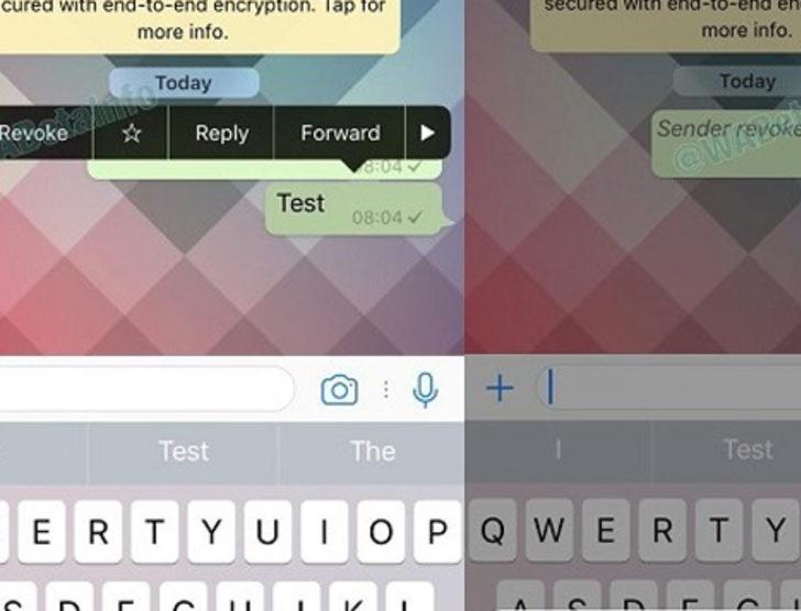 WhatsApp mesajları artık tek tıkla silinebilecek G3