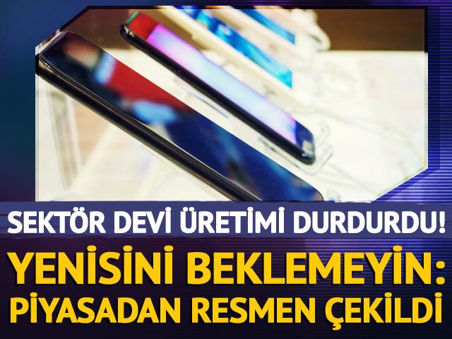 Yenisini beklemeyin, sekt&ouml;r devi &uuml;retimi durdurdu!
