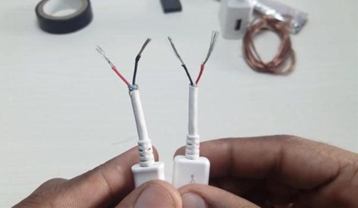 Evde kablosuz şarj aleti yaptı G1