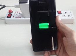 Evde kablosuz şarj aleti yaptı