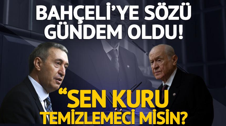 Tuncer Bakırhan'dan Devlet Bah&ccedil;eli'ye: Sen kuru temizlemeci misin?