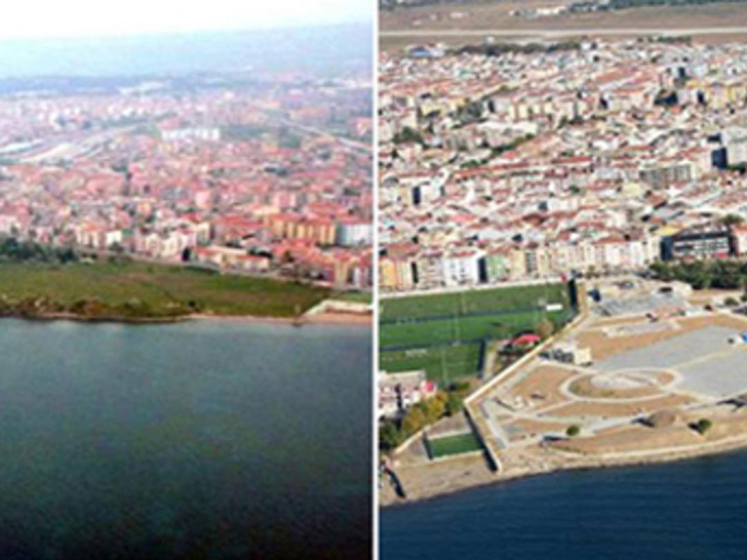 Tarihi tabyada şaşırtan değişim