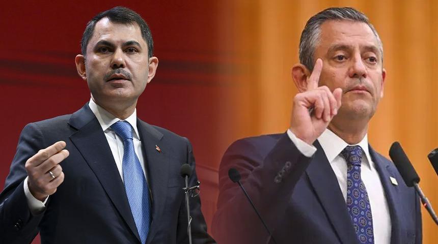 Bakan Kurum'dan &Ouml;zel'e 'deprem b&ouml;lgesi' tepkisi: "Tek bir tuğla koymadınız, bari g&ouml;lge etmeyin"