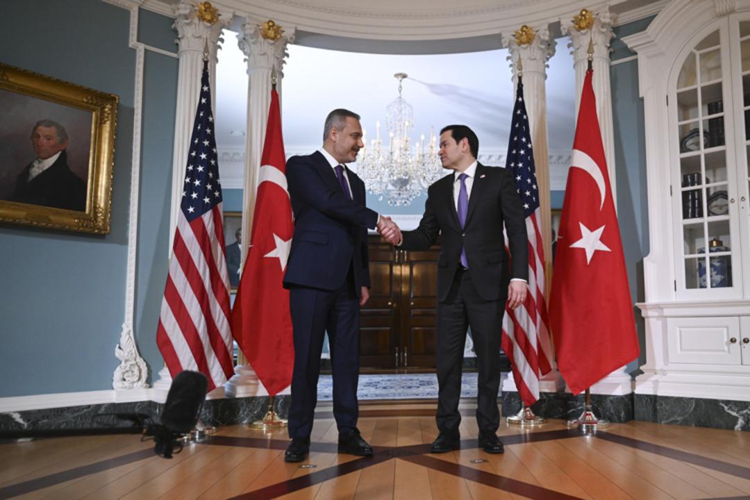 Bakan Fidan, ABD li mevkidaşı ile telefonda g&ouml;r&uuml;şt&uuml; 1