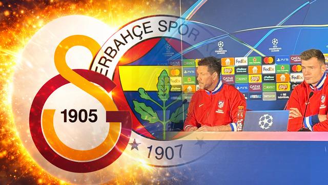 Sörloth ve Simeone Galatasaray maçı öncesi konuştu! Fenerbahçe sözleri gündem oldu