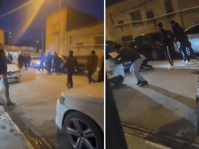 Mardin&rsquo;de 3 kişinin yaralandığı silahlı kavga kamerada